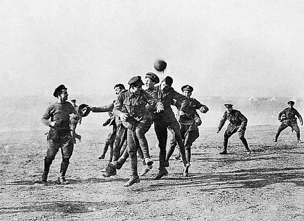 Una tregua de fútbol durante la I Guerra Mundial